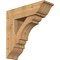 Ekena Millwork Olympic Traditional Smooth Bracket w/ Offset Brace, Western Red Cedar, 7 1/2"W x 24"D x 24"H BKT0806X24X24OLY01SWR - alternate 1